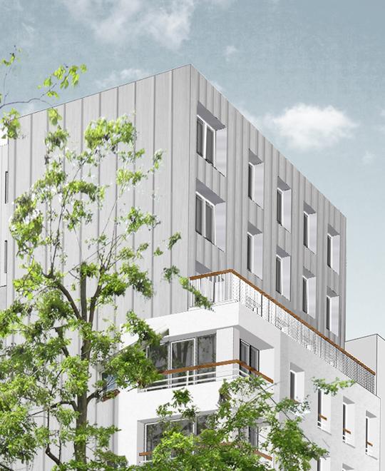 Stendhal 63 logements | Paris