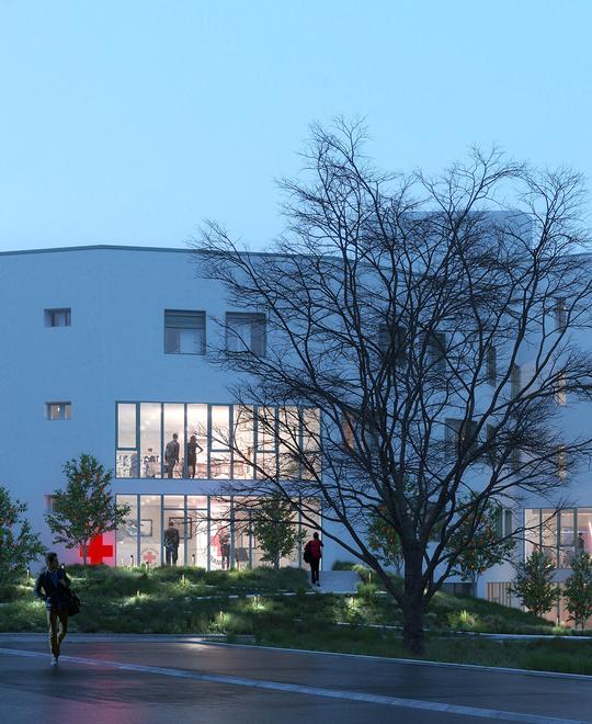 Croix-Rouge 36 chambres, espaces collectifs et bureaux | Bretigny-sur-Orge